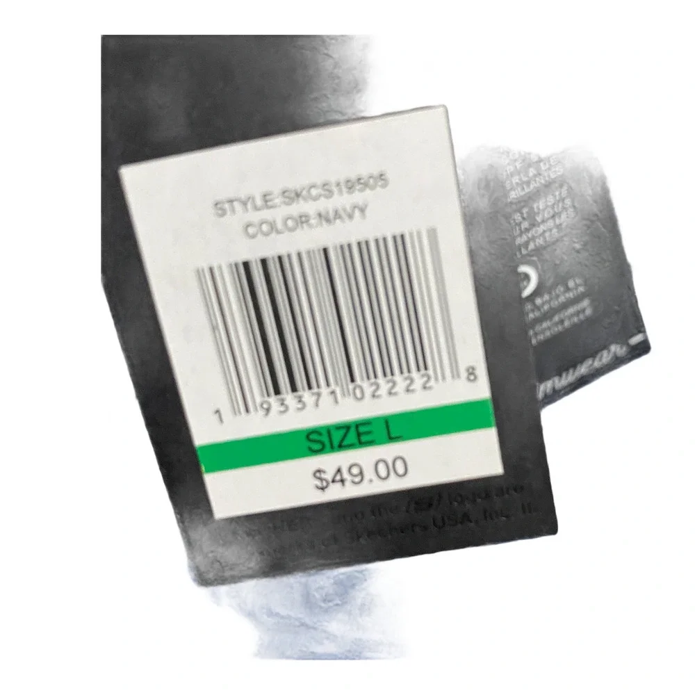 NWT Sketchers 2pc Swimsuit Womens Large Bandeau Racerback Bikini Top Swim Shorts - Picture 5 of 12